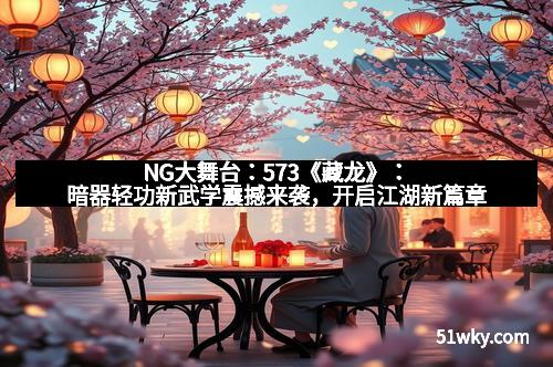 NG大舞台:573《藏龙》:暗器轻功新武学震撼来袭,开启江湖新篇章